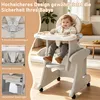 OYAJIA Kinderstuhl 3 in 1 Babystuhl Kinderstuhl Stuhl mit Produktbild-Vorschau 4