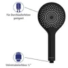 WENKO Duschkopf WATERSAVING Ø12cm Rund Handbrause Spa Produktbild-Vorschau 7