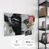 Magnettafel 60x40cm Pinnwand Whiteboard beschreibbar - Produktbild-Vorschau 4