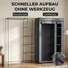 HOMCOM Stoffkleiderschrank mit Kleiderstange, 5 Produktbild-Vorschau 5