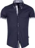 Brandneu Designer Hemd CARISMA Navy CRM9068 L Produktbild-Vorschau 1