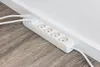 Meister Steckdosenleiste 6-fach 2 Stück 1,4 m Kabel weiß Produktbild-Vorschau 3