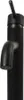 A close-up studio shot of a black faucet. Anteprima dell’immagine prodotto