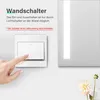 SONNI Badspiegel mit LED Beleuchtung energiesparend IP44 Produktbild-Vorschau 5