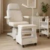 Poggiapiedi per pedicure con cuscino, cassetto e 4 ruote Anteprima dell’immagine prodotto 2