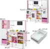 DREAMADE Doppelseitige Spielküche &Supermarkt, Kinderküche Produktbild-Vorschau 6