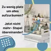 Spülschrank Organizer schmal ausziehbar Küche Metall 2 Produktbild-Vorschau 6