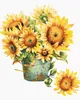 Zuty - Malen nach Zahlen - EIMER MIT SONNENBLUMEN, 40x50 Produktbild-Vorschau 1