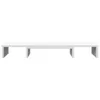 vidaXL Monitorständer Verstellbar Weiß 80x24x10,5 cm Produktbild-Vorschau 4