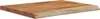 A rectangular wooden shelf with a live edge, presented on a white background. Náhled obrázku produktu