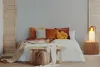 Corolle-Lampe, Stahl, orange, H. 40 cm, G9 Produktbild-Vorschau 9