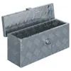 vidaXL Aluminiumkiste 48,5 x 14 x 20 cm Silbern Produktbild-Vorschau 2
