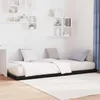 vidaXL Bedbodemframe, zwart, eikenlook, 75 x 190 cm, Productafbeelding-voorbeeld 3
