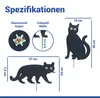 Vogelschreck Katzen 2er Set Produktbild-Vorschau 8