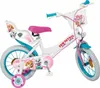 A children's Paw Patrol bicycle with training wheels, shown against a white background. Náhled obrázku produktu