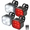 Inlustro 4x Fietslampjes - LED Achterlicht en Voorlicht - Productafbeelding-voorbeeld 1