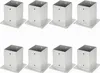 Faziango Aufschraubhülse 120x120 mm Pfostenträger, 8er Set Produktbild-Vorschau 1