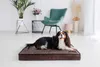 Orthopedisch hondenbed, hondenmatras, Welsti bruin, model Productafbeelding-voorbeeld 2