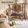 HOKEEPER zware belasting garderobestandaard op wielen, met Productafbeelding-voorbeeld 5