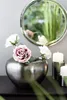 Fink Vase Venus grau Eisen Höhe 15 cm Produktbild-Vorschau 2