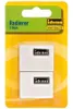 Idena 522058 - Gomme pour crayon, 2 pièces Voir les images du produit 1