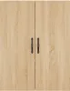 vidaXL Wandschränke 2 Stk. Sonoma-Eiche Holzwerkstoff Produktbild-Vorschau 5