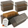 2 x Knäckebrot Dosen im Set Knäckebrotdose Knäckebrotbox Produktbild-Vorschau 1