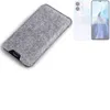 K-S-Trade Filz Handyhülle kompatibel mit Oukitel C35 Produktbild-Vorschau 1