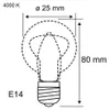 Paulmann 29136, 5,9 W, 60 W, E14, 806 lm, 15000 h, Podgląd zdjęcia produktu 8