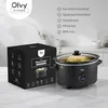 Olvy Digitaler Slow Cooker mit Timer – 6 Liter Schongarer – Produktbild-Vorschau 5