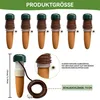 Ton-Kegel-Bewässerungssystem, 6er-Set Pflanzenbewässerer, Produktbild-Vorschau 2