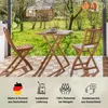3tlg. Balkongruppe Blossom, Akazienholz massiv + geölt, Produktbild-Vorschau 5