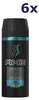 Axe 6x Axe Deospray - Apollo 150 ml Produktbild-Vorschau 2