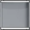 vidaXL Hundebett Hellgrau 75 x 75 x 30 cm Stahl Produktbild-Vorschau 7