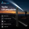 Extralink Lampe Torche LED 10 W 300 lm 5 Modes 3 × AA Voir les images du produit 5
