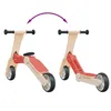 vidaXL Scooter per bambini 2 in 1 rosso Anteprima dell’immagine prodotto 10