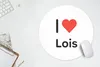 MuchoWow® Mauspad Mousepad Ich liebe - Lois - Mädchen 50x50 Produktbild-Vorschau 5