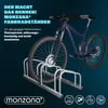 MONZANA® Rastrelliera per Biciclette 3 Posti per Pneumatici Anteprima dell’immagine prodotto 3
