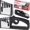 KIK KX5092 Brousek na nože a nůžky 4 v 1 černý Náhled obrázku produktu 1