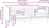 vidaXL 3-tlg. Chesterfield-Sofa-Set mit Nackenrollen Creme Produktbild-Vorschau 7
