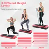 COSTWAY, pedana aerobica regolabile in altezza, attrezzo Anteprima dell’immagine prodotto 4