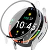 A smartwatch with a protective case is shown from a diagonal angle. Produktbild-Vorschau