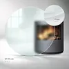 Runde Kaminplatte Glas – Funkenschutzplatte – Produktbild-Vorschau 4
