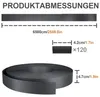 YRHome PVC Sichtschutzstreifen Balkonsichtschutz Produktbild-Vorschau 2
