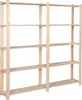 STOLMAK Scaffale in Legno di Pino Massello 170x170x28 cm Anteprima dell’immagine prodotto 1