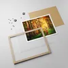 Gerahmtes Poster - Rahmen in heller Eiche - Wald Baum Natur Produktbild-Vorschau 4