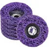 Čistící kotouče hrubé 5 kusů Ø125mm Fialový čistící kotouč Náhled obrázku produktu 4