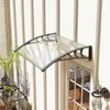 Outsunny luifel voordeurluifel 100 x 75 cm bureauluifel Productafbeelding-voorbeeld 6