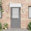 vidaXL Auvent de porte 120×100 cm PC Voir les images du produit 2