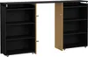 Tête de lit avec rangement pour lit 140x200 cm Noir mat Voir les images du produit 1